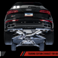 AWE Tuning Audi B9 SQ5 Non-Resonated Touring Edition Cat-Back Exhaust - No Tips (Turn Downs)