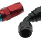 Fragola -4AN x 60 Degree Pro-Flow Hose End - Black