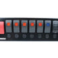 Moroso Switch Panel Rocker LED w/USB & Breakers Rollcage