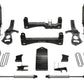 Fabtech 19-21 GM K1500 P/U Diesel 6in Perf Sys w/Dl 2.5 Resi&2.25