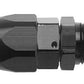 Fragola -6AN Straight Hose End x 1/4 NPT - Black