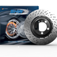 SHW 2003 Audi RS6 4.2L Right Rear Cross-Drilled Lightweight Brake Rotor (4B3615602A)