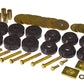 Prothane 59-64 Chevy Impala / Belair Body Mount Kit - Black