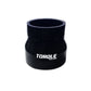Torque Solution Transition Silicone Coupler: 2 inch to 3 inch Black Universal