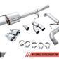 AWE Tuning 2015+ Ford F-150 0FG Single Exit Performance Exhaust System w/4.5in Chrome Silver Tips