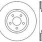 StopTech 05-09 Chrysler 300 (5.7L V8 exc SRT-8) Front Right Slotted & Drilled Rotor