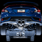 AWE Tuning 2016+ Honda Civic Si Touring Edition Exhaust w/Front Pipe & Dual Chrome Silver Tips