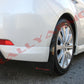 Rally Armor 08-10 Subaru WRX (Hatch & Sedan) / 08-11 Impreza 2.5i Black UR Mud Flap w/ Red Logo