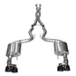 Corsa 15-16 Ford Mustang GT 5.0 3in Cat Back Exhaust Black Quad Tips (Xtreme)