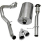 Corsa 09-13 Chevrolet Suburban 1500 5.3L V8 Polished Sport Cat-Back Exhaust
