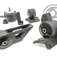 Innovative 05-12 Lotus ELISE/EXIGE 2ZZ Black Steel Mounts 95A Bushings