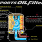 Cusco OIL Filter E 80ID X 70H M20-1.5P (CY4A/CX4A/CN9A/CP9A/CT9A/CZ4A)