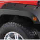 Bushwacker 07-18 Jeep Wrangler Pocket Style Flares 2pc - Black