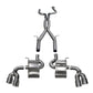 Corsa 16-18 Chevy Camaro SS 6.2L Xtreme+ 2.75in Cat-Back Dual Rear Exit w/ Twin 4in Polished Tips