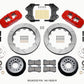 Wilwood AERO6 Front Hub Kit 15.00-Red WWE ProSpindle