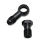 Vibrant Single -8AN 9/16-24 Aluminum Male Banjo Adapter Assembly