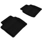 3D MAXpider 2008-2012 Chevrolet Malibu Kagu 2nd Row Floormats - Black