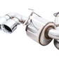 AWE Tuning 2020 Chevrolet Corvette (C8) Touring Edition Exhaust - Quad Chrome Silver Tips