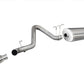 Corsa/dB 11-12 Chevrolet Silverado Ext. Cab/Long Bed 2500 6.0L V8 Polished Sport Cat-Back Exhaust