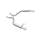 MagnaFlow Axle Back, SS, 2.5in, Competition, Dual Split Polish 4.5in Tip 2015 Ford Mustang Ecoboost
