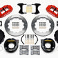Wilwood Narrow Superlite 4R Rear P-Brk Kit 12.88in Red Chevy 12 Bolt-Spec 3.15in Brng