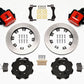 Wilwood Combination Parking Brake Rear Kit 12.19in Red Civic / Integra Disc 2.39 Hub Offset