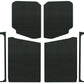 DEI 18-23 Jeep Wrangler JL 2-Door Boom Mat Complete Headliner Kit - 7 Piece - Black