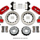 Wilwood AERO4 / MC4 Rear Kit 14.00 Drilled Red Currie Pro-Tour Unit Bearing Floater