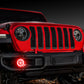 Oracle Jeep Wrangler JL/Gladiator JT LED Surface Mount Fog Light Halo Kit - ColorSHIFT