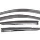 AVS 12-18 Nissan Versa (Excl. Hatch) Ventvisor Outside Mount Window Deflectors 4pc - Smoke
