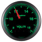 Autometer Elite 52.4mm Peak & Warn w/ Electronic Control 8-18 Volt Voltmeter
