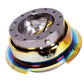 NRG Quick Release Gen 2.8 - Gun Metal Body / Neochrome Ring