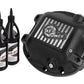 aFe Power Differential Cover Machined Fins 97-15 Jeep Dana 30 w/ 75W-90 Gear Oil 2 QT