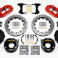 Wilwood Narrow Superlite 4R Rear P-Brk Kit 12.88in Drill Red Big Ford New Style 2.50in Offset