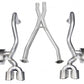 Corsa 97-04 Chevrolet Corvette C5 Z06 5.7L V8 Polished Xtreme Cat-Back + XO Exhaust