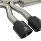 aFe Takeda 3in 304 SS Cat-Back Exhaust System w/ Black Tips 2017+ Honda Civic Si (4dr) I4 1.5L (t)