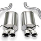 Corsa 05-08 Chevrolet Corvette C6 6.0L V8 Polished Sport Axle-Back Exhaust
