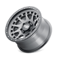Dirty Life 9311 Enigma Pro 17x9/5x127 BP/-12mm Offset/71.5mm Hub Satin Graphite Wheel - Beadlock