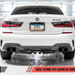 AWE Tuning 2019+ BMW M340i (G20) Non-Resonated Touring Edition Exhaust - Quad Chrome Silver Tips