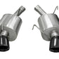 Corsa 05-10 Ford Mustang Shelby GT500 5.4L V8 Black Sport Axle-Back Exhaust