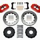 Wilwood Narrow Superlite 6R Front Hat Kit 13.06in Drilled Red E36 BMW M3