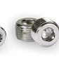Moroso Chrome Plated Pipe Plugs - 3/8in NPT Thread - 4 Pack