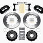 Wilwood Narrow Superlite 6R Front Hat Kit 14.00in 93-96 Mazda RX7