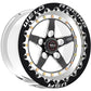 Weld Weldstar 15x10 / 5x120 BP / 7.5in. BS Black Wheel - Black Single Beadlock MT