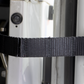 Kentrol Jeep Wrangler TJ Polished Stainless Door Strap Kit Polished Stainless Steel