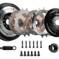 DKM Clutch BMW E34/E36/E39/E46/Z3 (6 Cyl) Ceramic Twin Disc MR Clutch w/Flywheel (650 ft/lbs Torque)