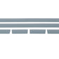 Putco 14-18 Chevy Silv LD Standard Cab - 6.8in Bed (10pcs) Black Platinum Rocker Panels