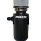 Moroso Breather Tank/Catch Can -8An Male Inlet - Black Polyethylene