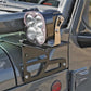 Fabtech 18-21 Jeep JL/JT Light Bracket Kit (Adjustable)