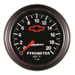 AutoMeter Gauge Pyrometer (Egt) 2-1/16in. 2000 Deg. F Stepper Motor Chevy Red Bowtie Black